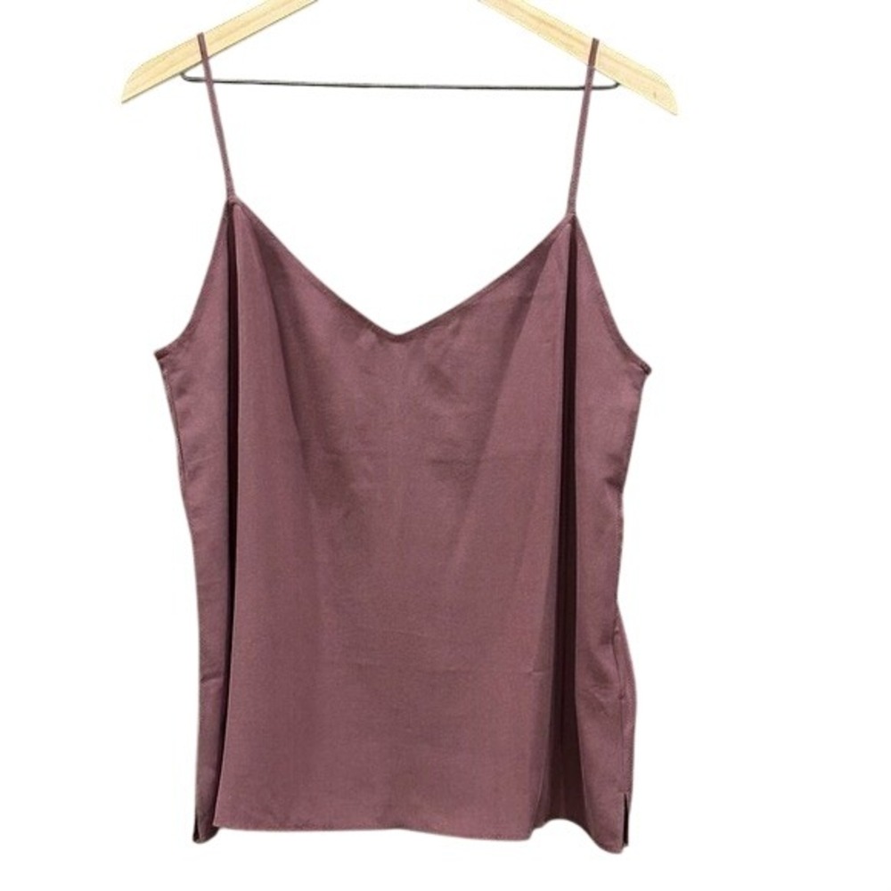 UGG Women's Purple Silk Festival Tank Top Fairy Whimsigoth Feminine Size L‎